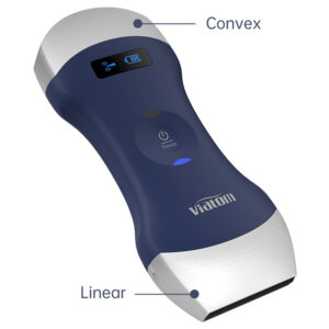 ECOGRAFO PORTATILE LINEARE/CONVESSO DOPPIA TESTA WIRELESS VIATOM disponibile maggio 2024
