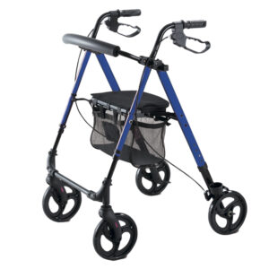 DEAMBULATORE LEGGERO - pieghevole - blu