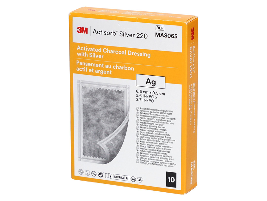 ACTISORB SILVER 220 3M 6,5x9,5 cm